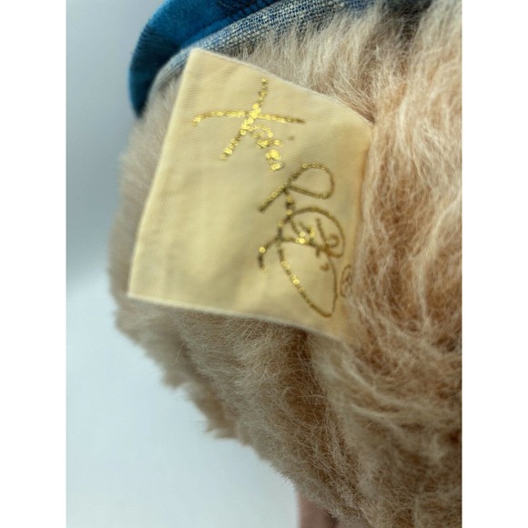 Cabbage Patch Stuffed Animal Vintage Xavier Roberts Furskins Bear Teddy Plush - Picture 10 of 12